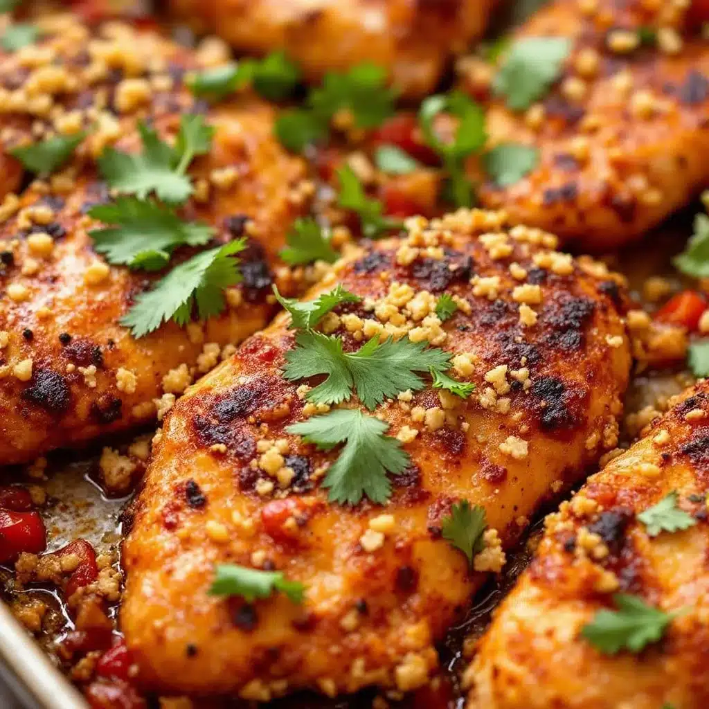 Crispy Sheet Pan Fajita Chicken - featured image