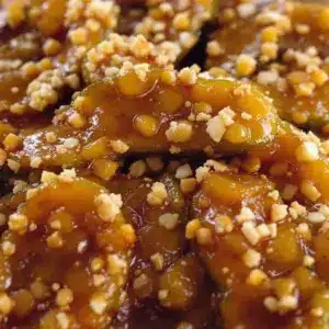 crispy sweet & spicy candied jalapeño pickles - featured image