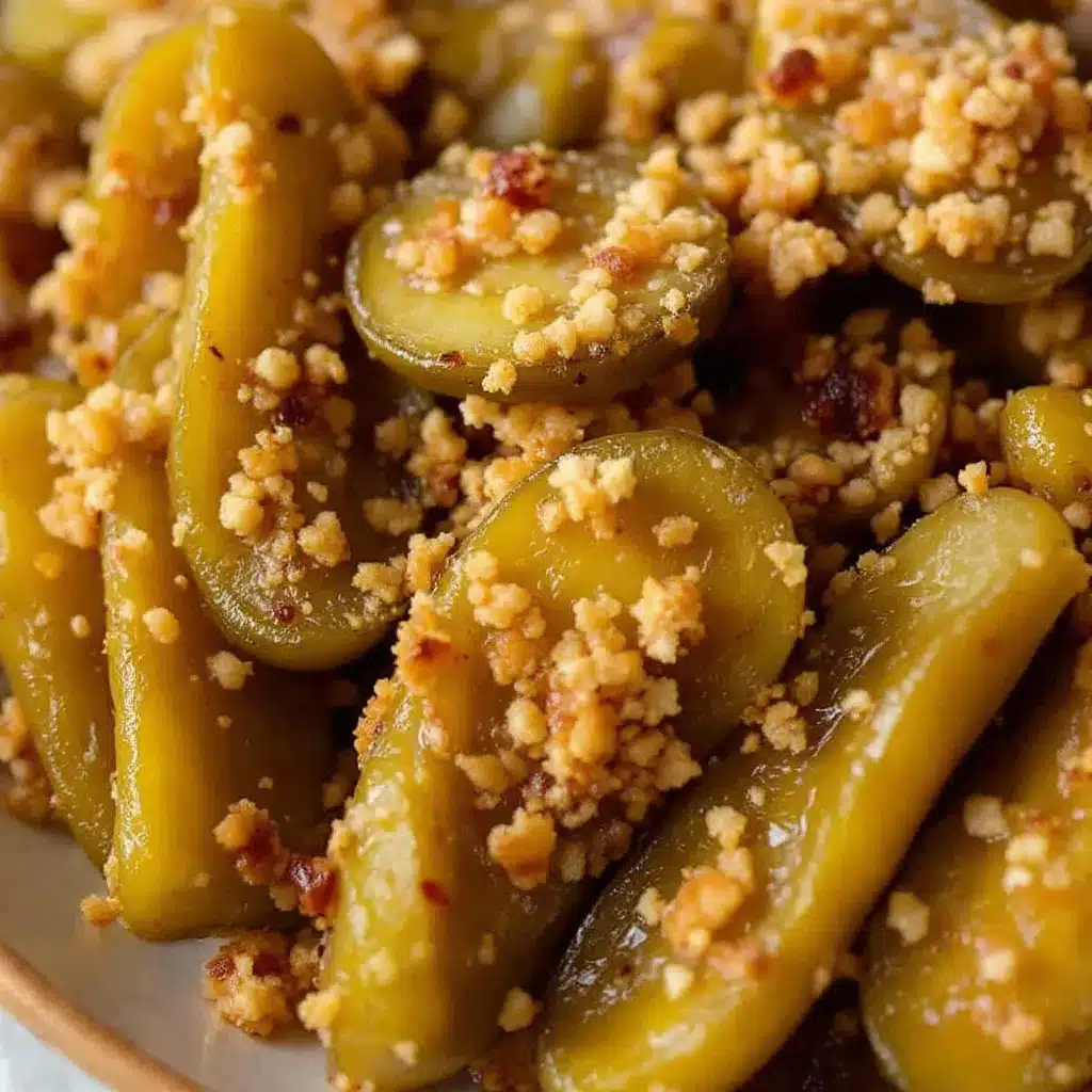 crispy sweet & spicy candied jalapeño pickles preparation steps