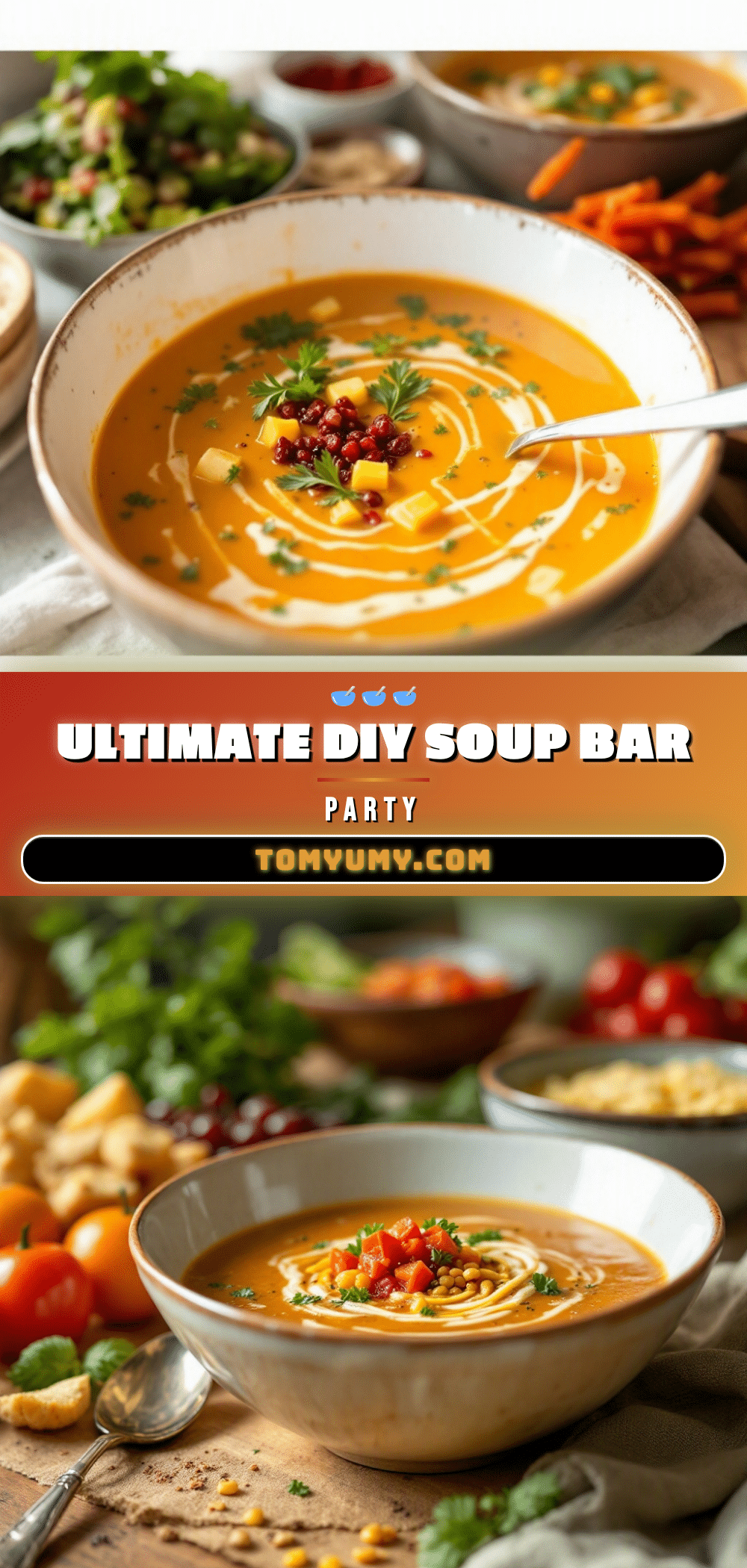 DIY Soup Bar Party recipe