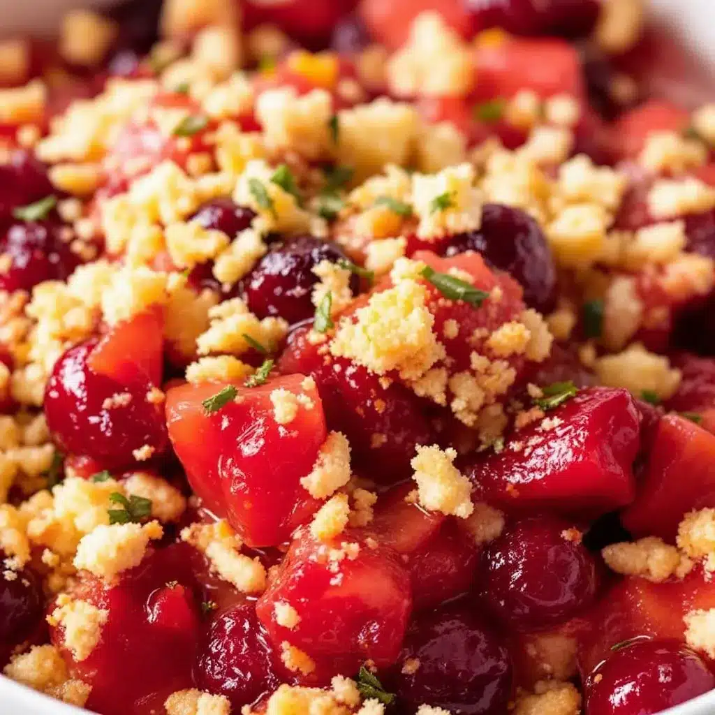 Easy Make-Ahead Cranberry Orange Relish preparation steps