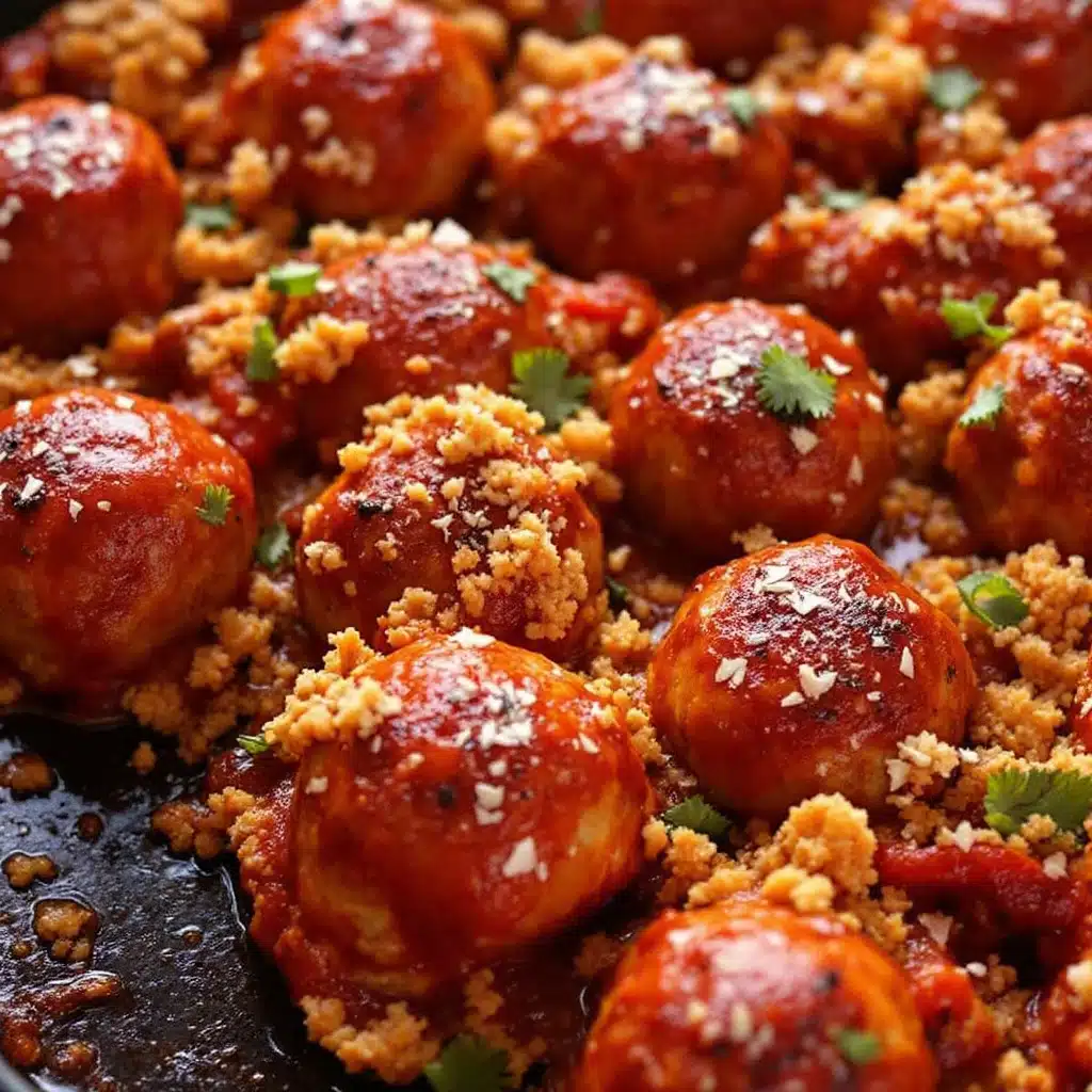 Easy One-Pan Turkey Meatball Sub Bake - featured image