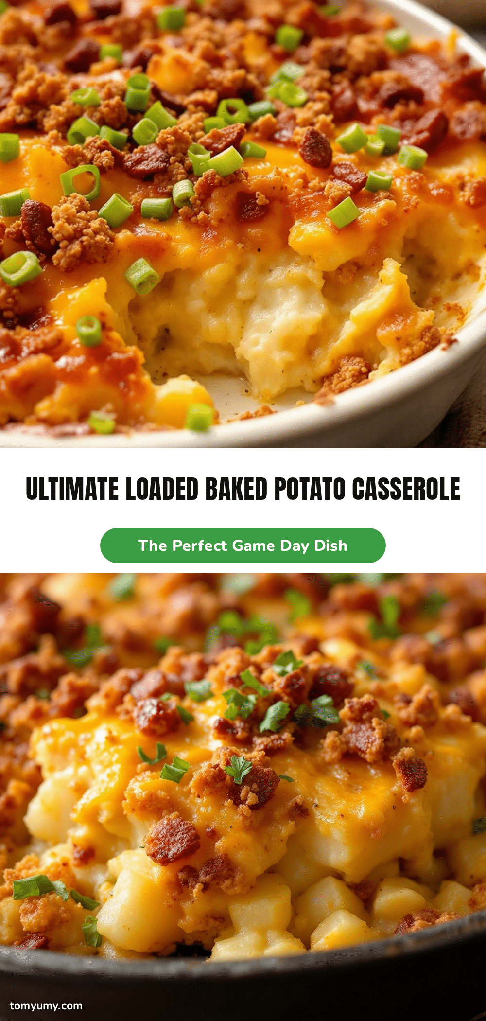loaded baked potato casserole recipe