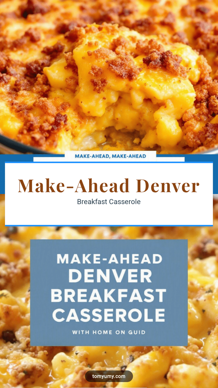 Make-Ahead Denver Breakfast Casserole recipe