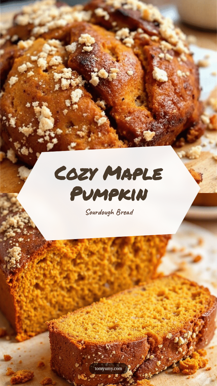 maple pumpkin sourdough discard bread recipe