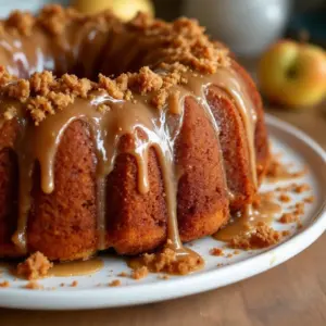 moist apple dapple bundt cake - featured image