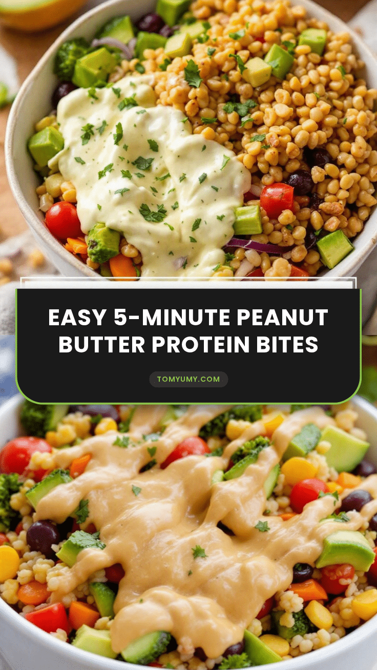 peanut butter protein bites recipe