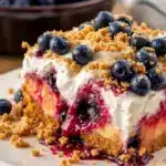 red white and blueberry trifle - featured image