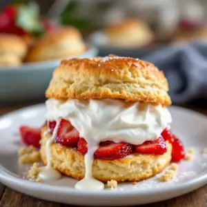 strawberry shortcake biscuit - featured image