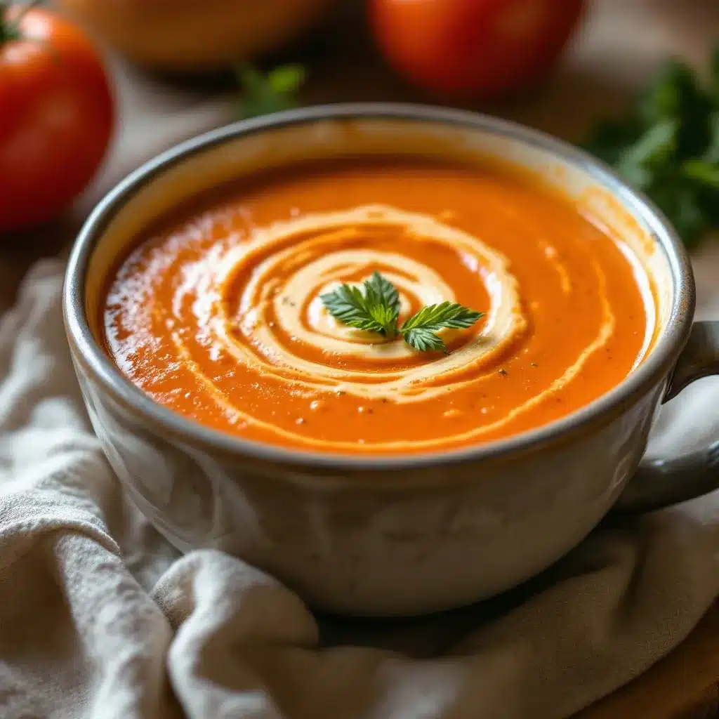 thermos friendly tomato soup preparation steps