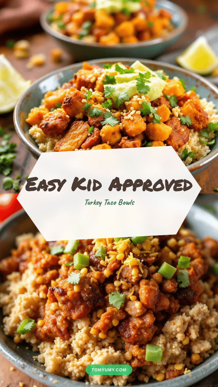 Turkey Taco Lunchbox Bowls recipe