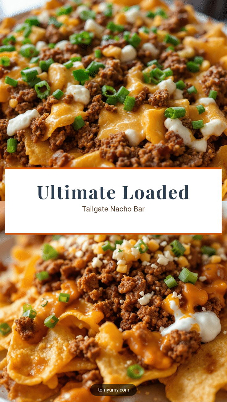 Ultimate Loaded Tailgate Nacho Bar recipe