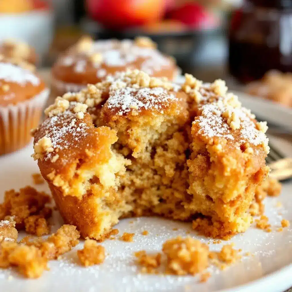 apple cider donut muffins preparation steps