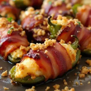 bacon wrapped jalapeño poppers - featured image