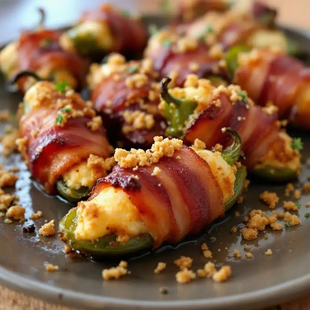 bacon wrapped jalapeño poppers preparation steps
