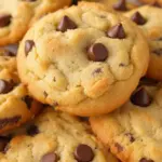 bakery-style soft-baked chocolate chip cookies - featured image