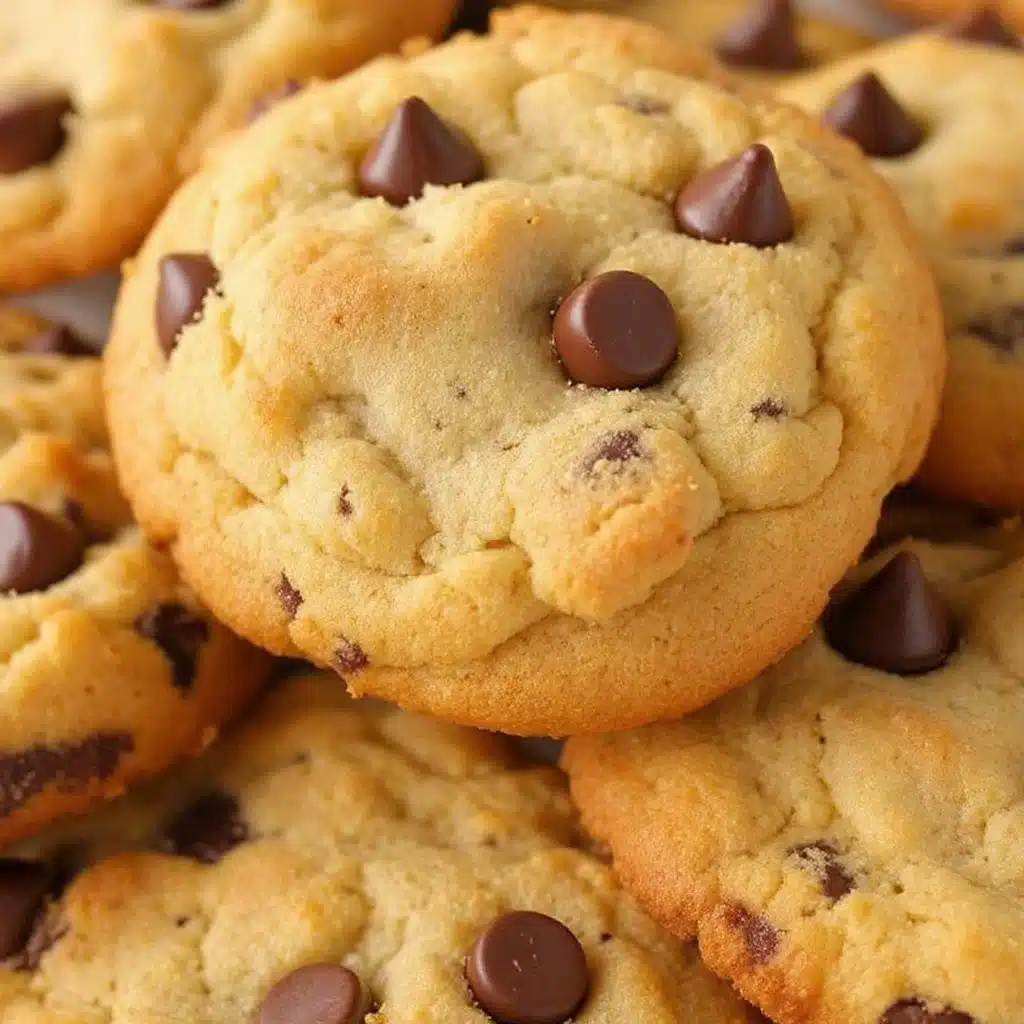 bakery-style soft-baked chocolate chip cookies - featured image