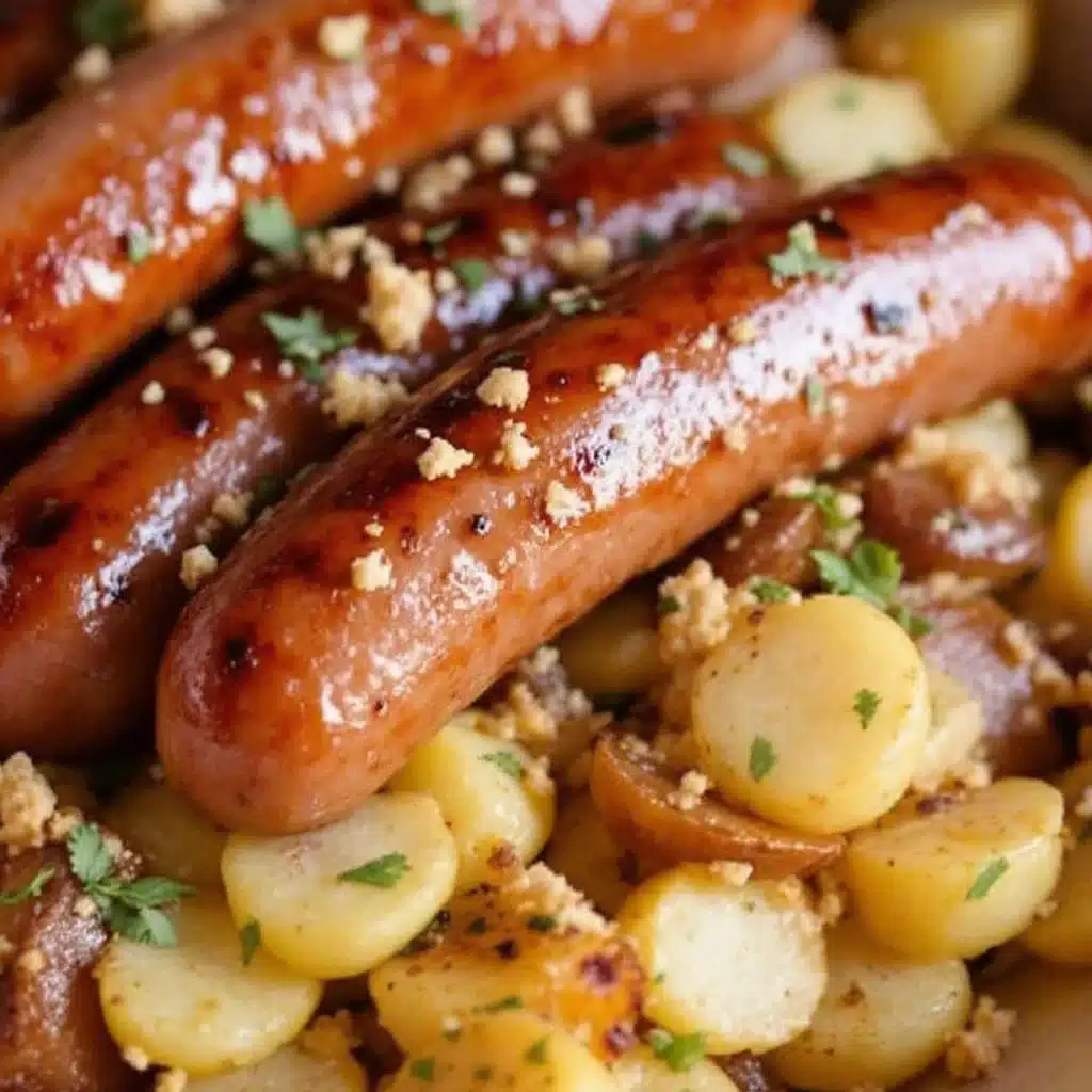 Beer-Braised Bratwurst - featured image