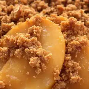 classic apple crisp with oat streusel - featured image