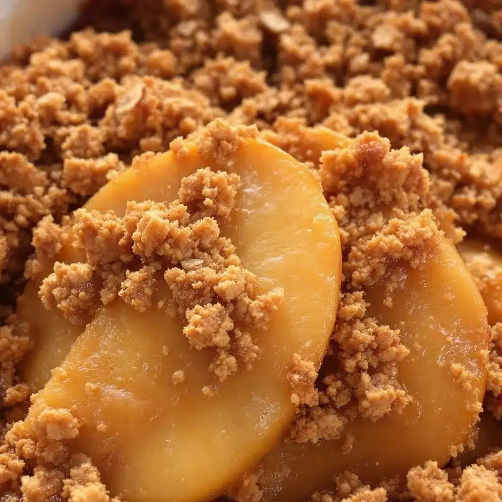 classic apple crisp with oat streusel preparation steps