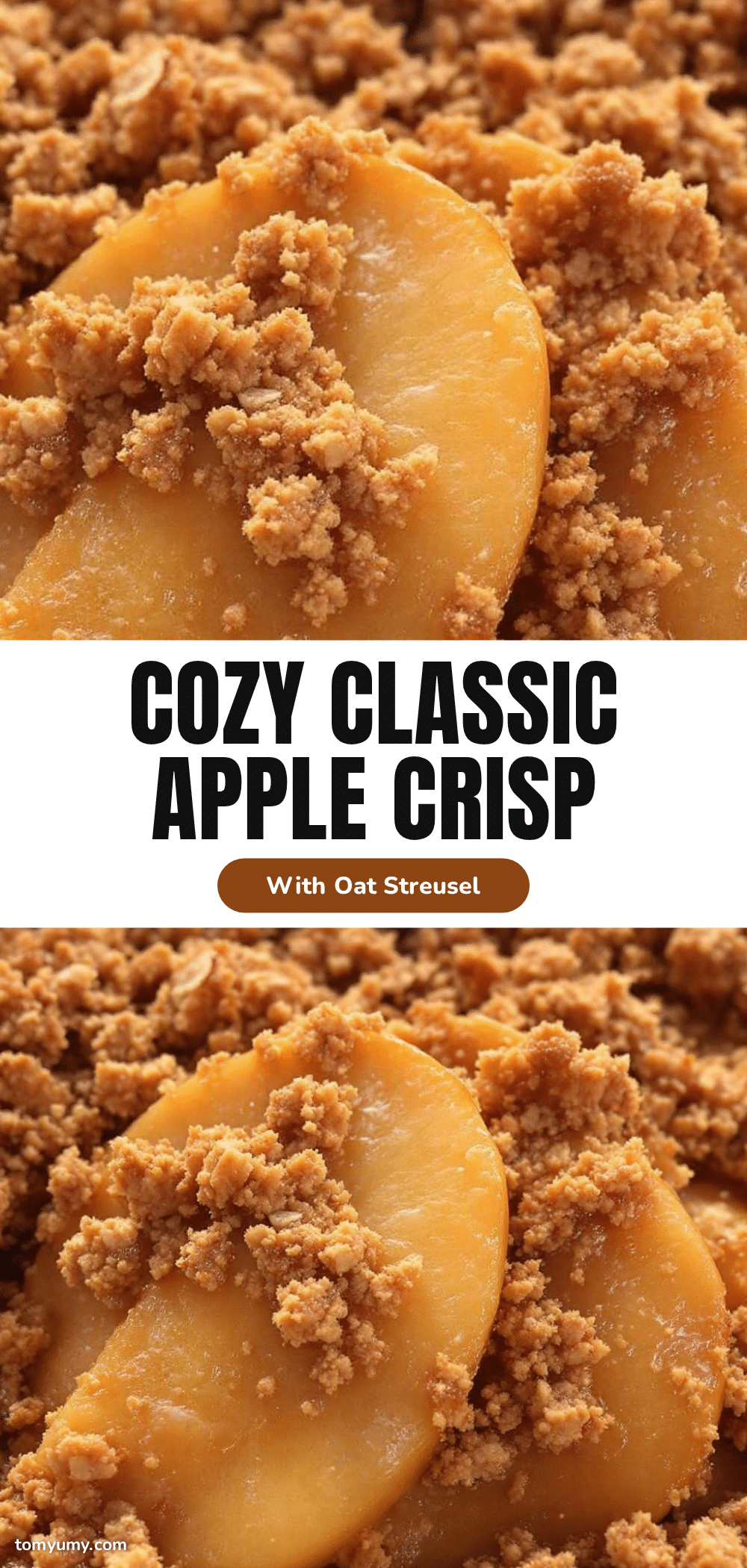 classic apple crisp with oat streusel recipe