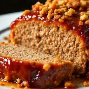 Classic Diner-Style Meatloaf with Brown Sugar Glaze - featured image