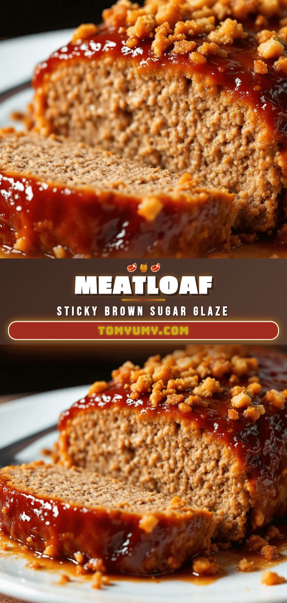 Classic Diner-Style Meatloaf with Brown Sugar Glaze recipe
