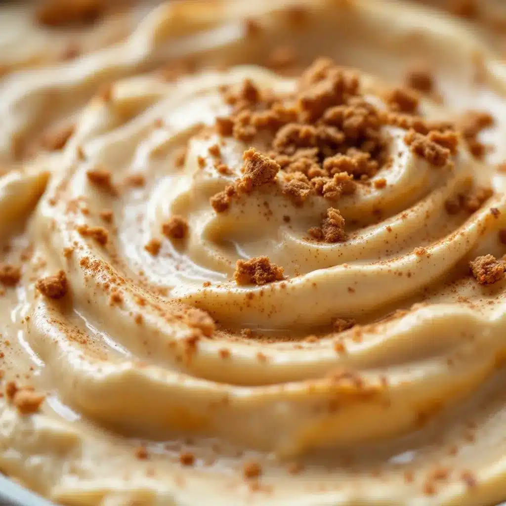 creamy cinnamon apple cider cheesecake dip preparation steps