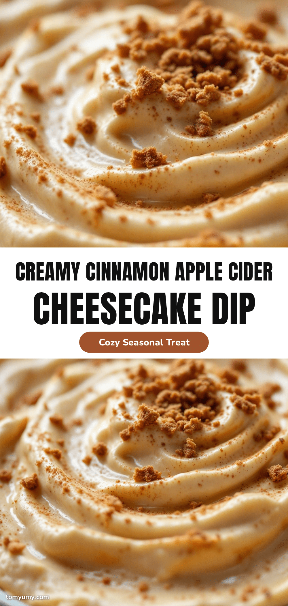 creamy cinnamon apple cider cheesecake dip recipe