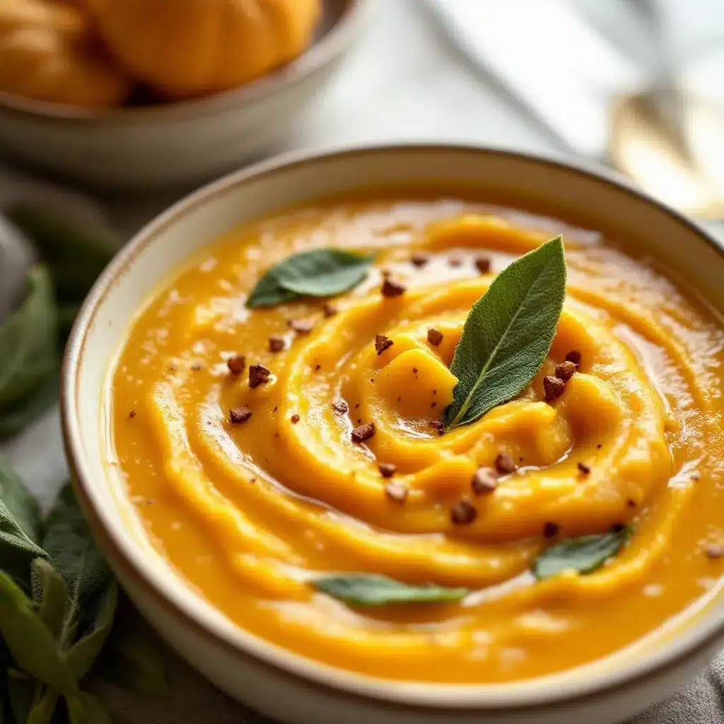 creamy honeynut squash soup preparation steps