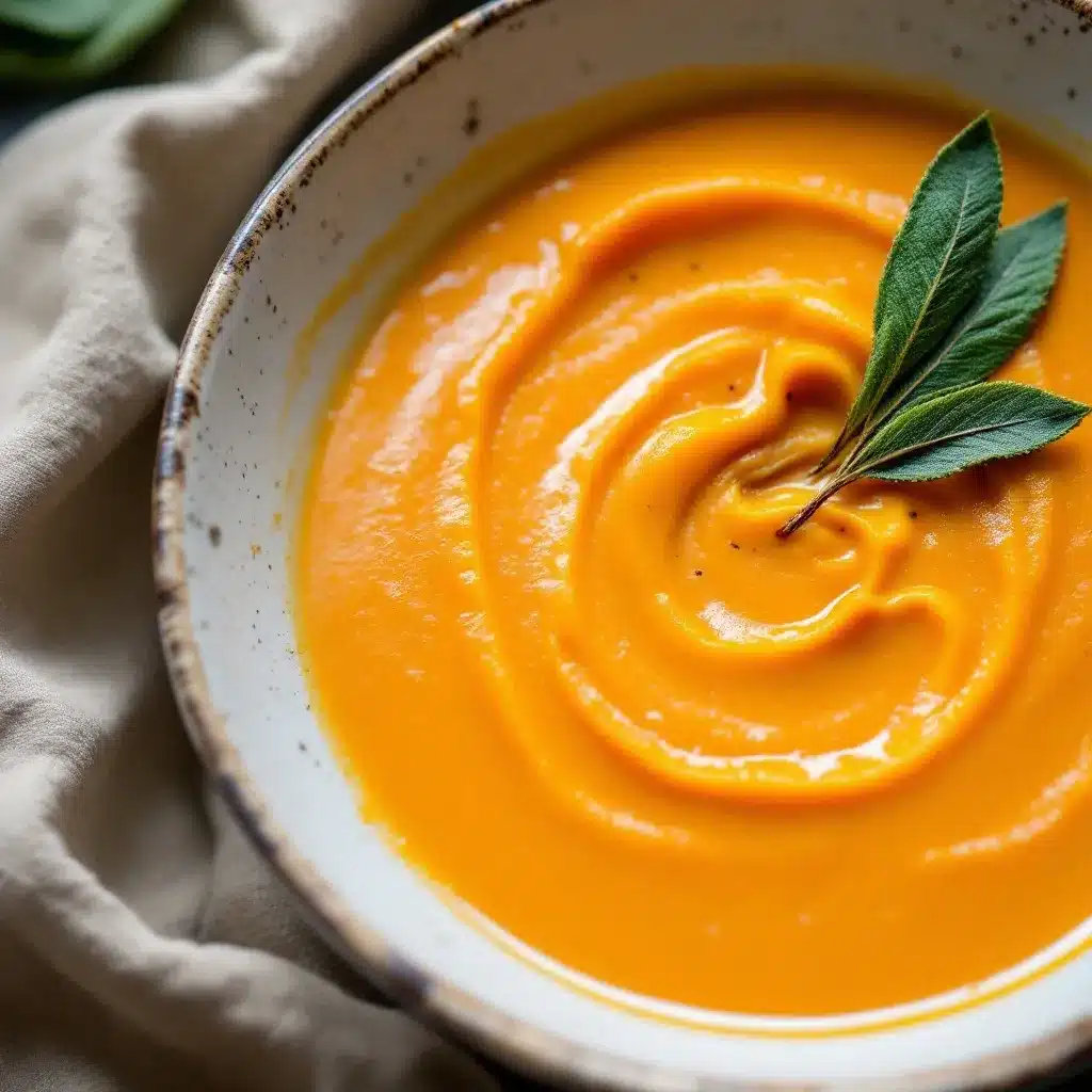 creamy roasted butternut squash soup preparation steps