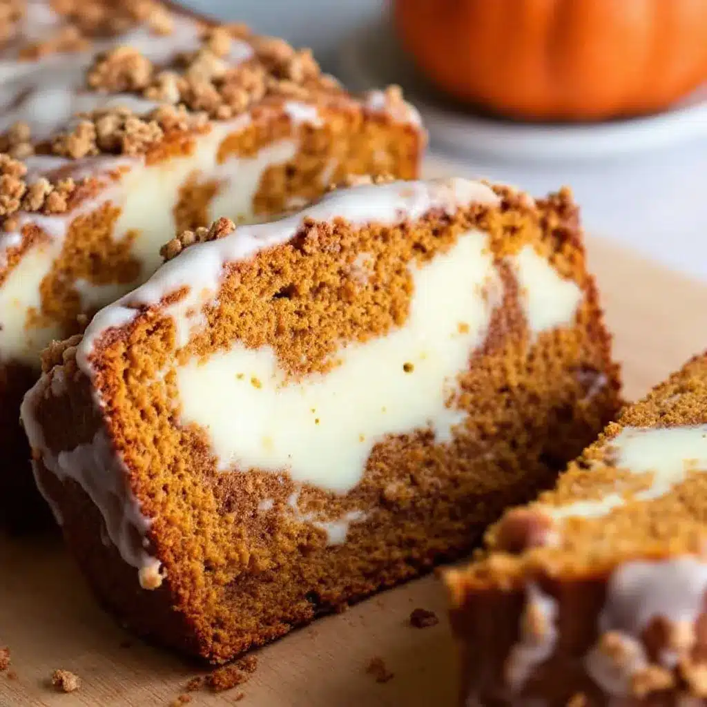 creamy swirl pumpkin bread preparation steps