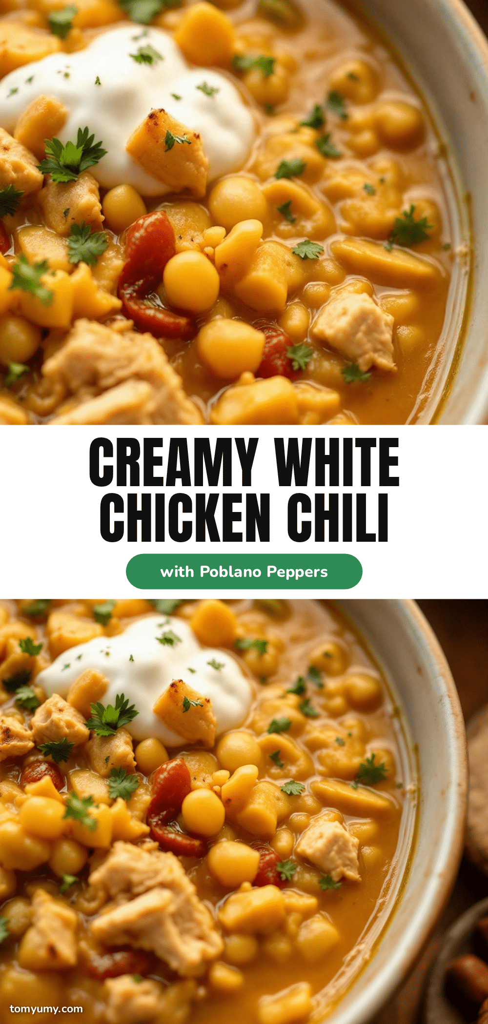 creamy white chicken chili recipe