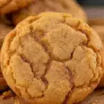 crispy brown butter pumpkin snickerdoodle cookies - featured image
