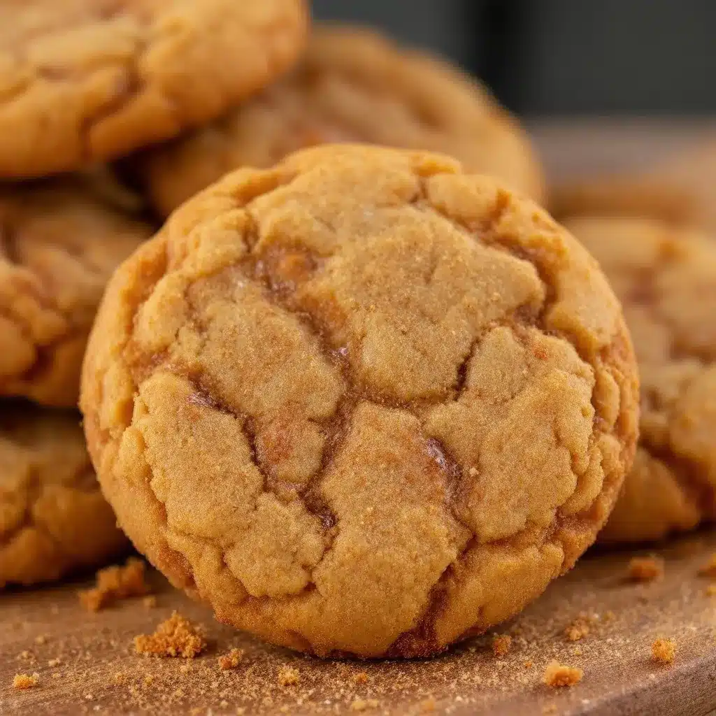crispy brown butter pumpkin snickerdoodle cookies preparation steps