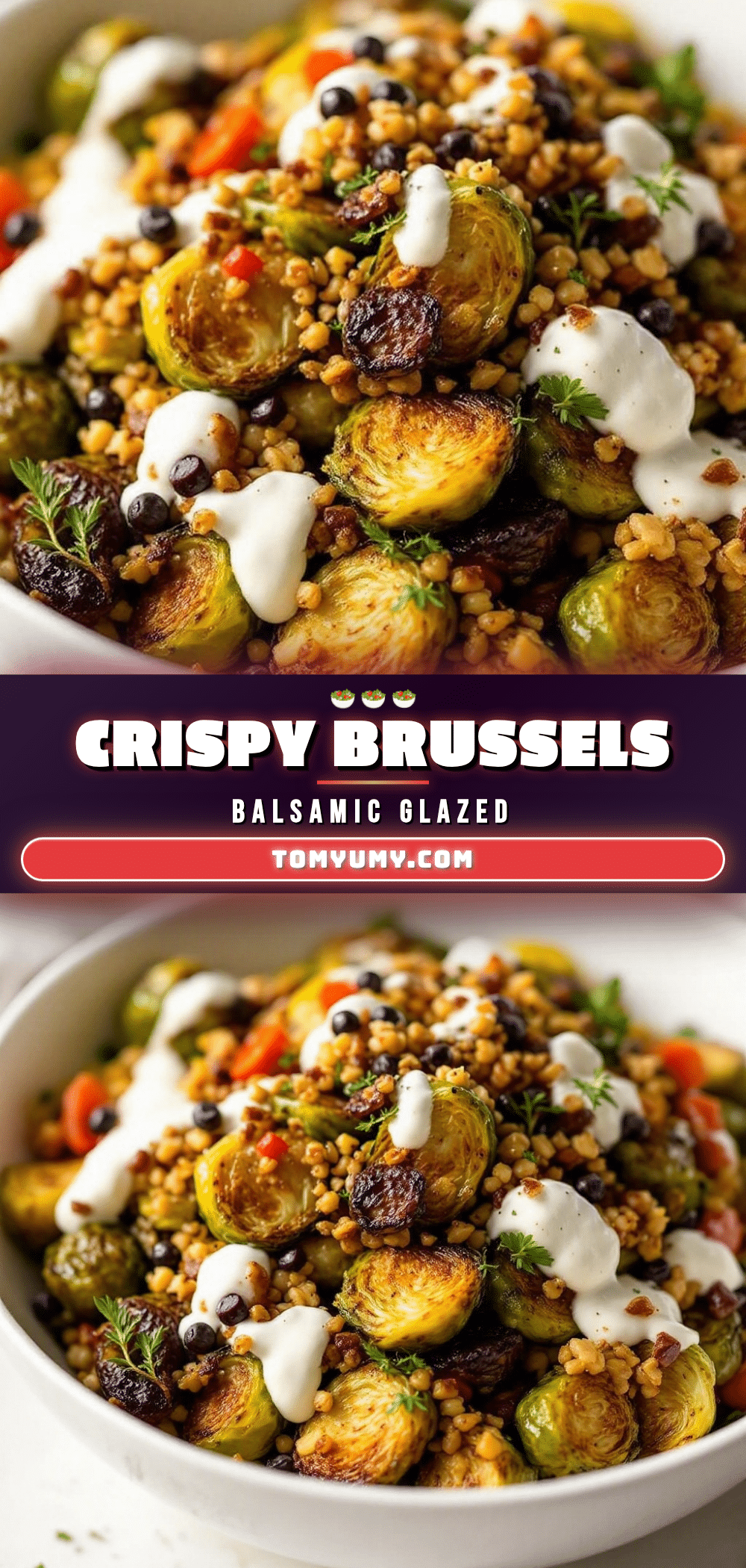 crispy brussels sprouts with balsamic glaze recipe