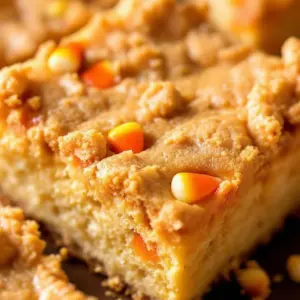 Crispy Candy Corn Sugar Cookie Bars - featured image
