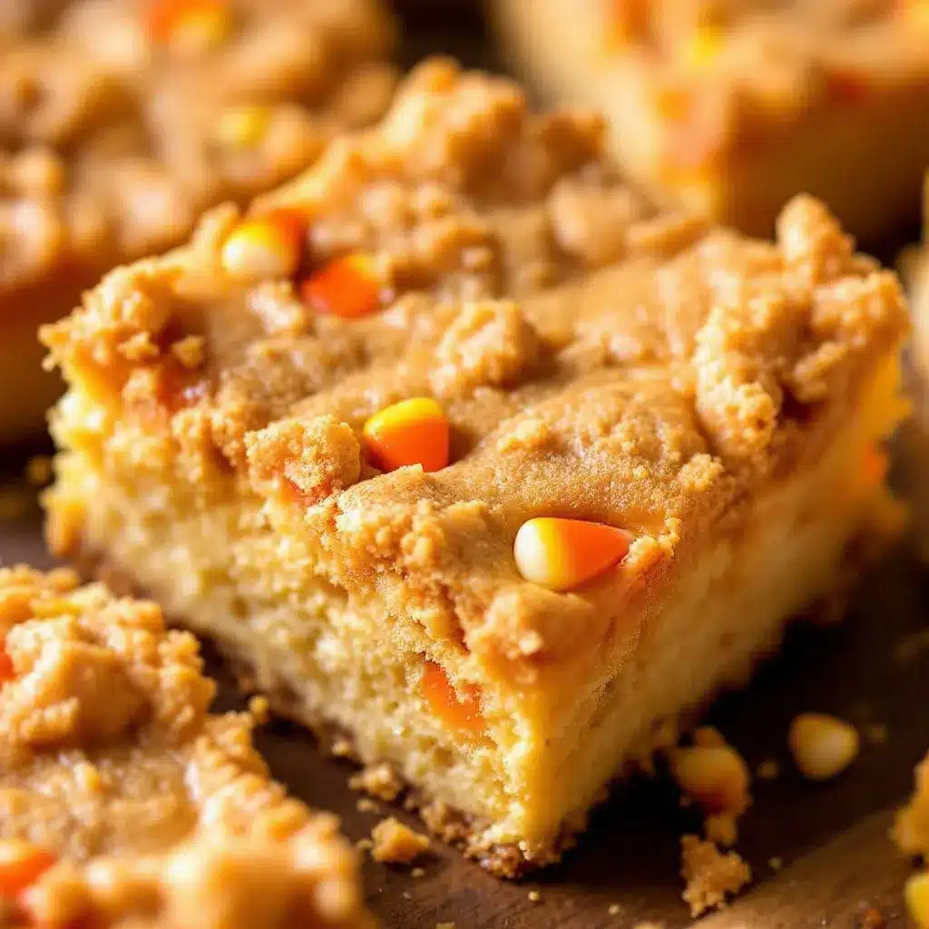 Crispy Candy Corn Sugar Cookie Bars preparation steps