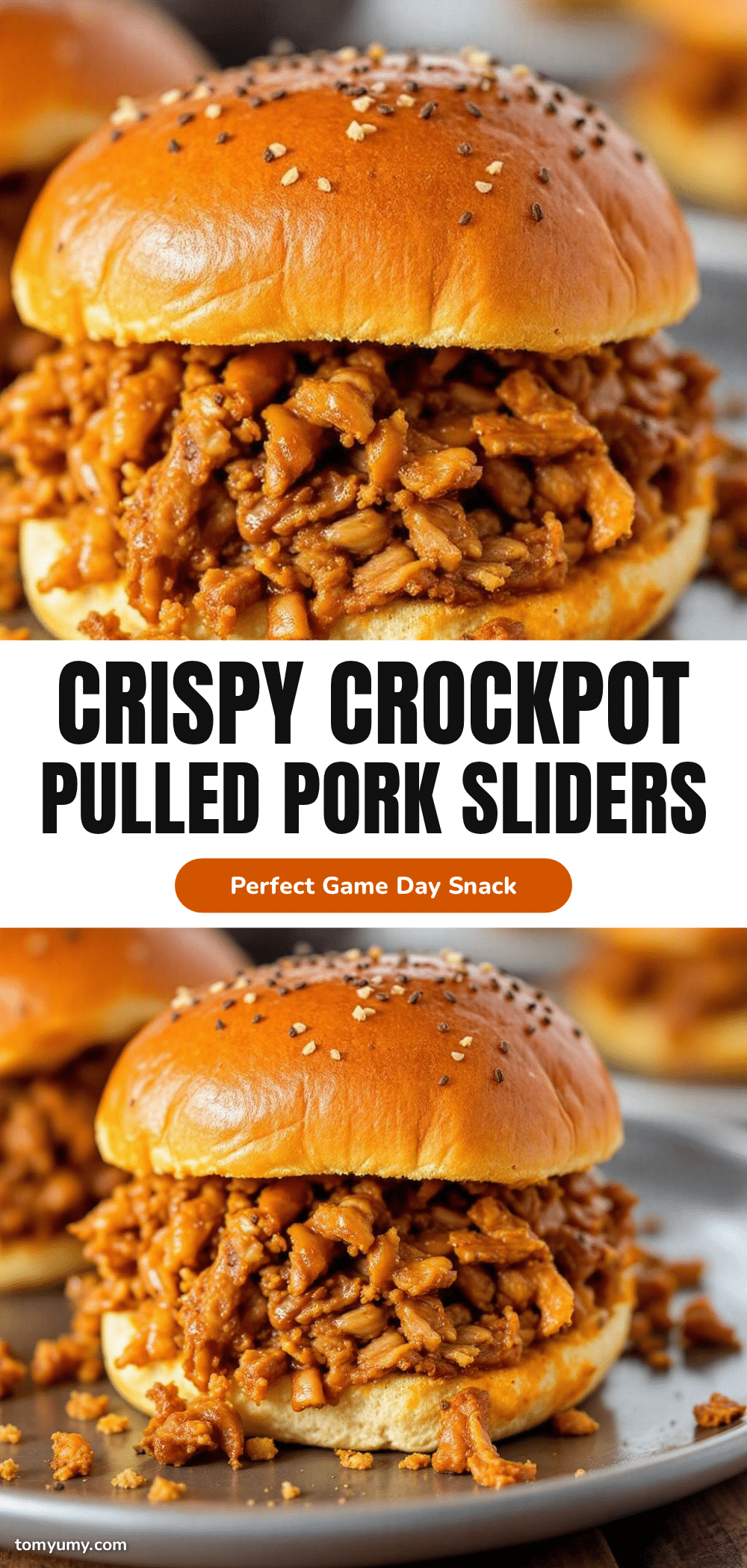 crispy crockpot pulled pork sliders recipe