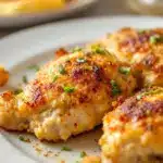 Crispy Garlic Parmesan Air Fryer Chicken Thighs - featured image