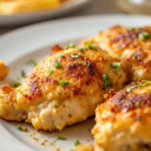 Crispy Garlic Parmesan Air Fryer Chicken Thighs - featured image
