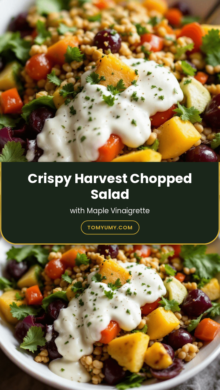 crispy harvest chopped salad recipe