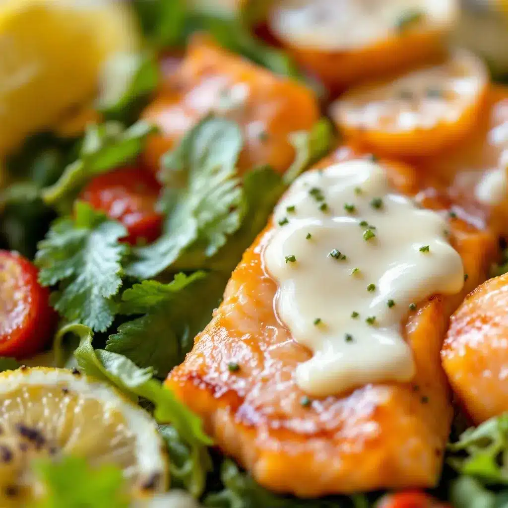 Crispy Honey Glazed Salmon preparation steps