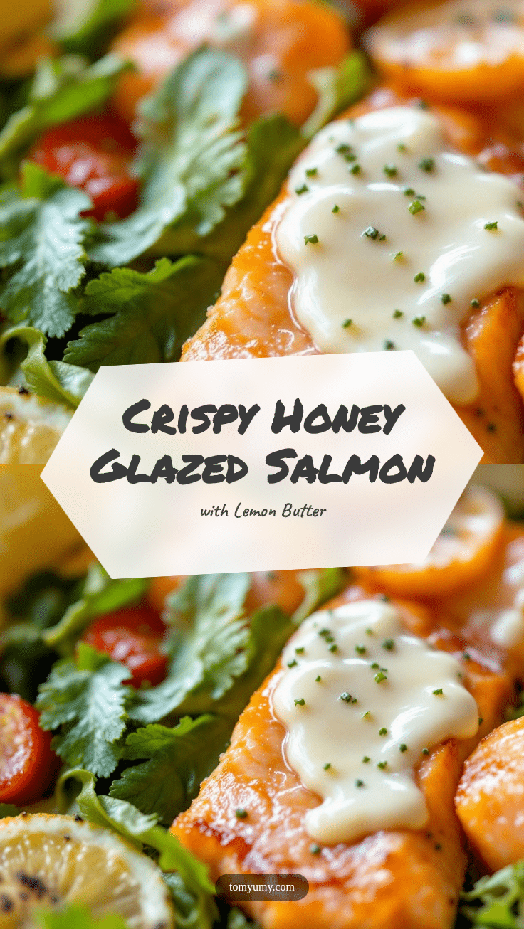 Crispy Honey Glazed Salmon recipe