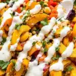 crispy honey roasted acorn squash wedges - featured image