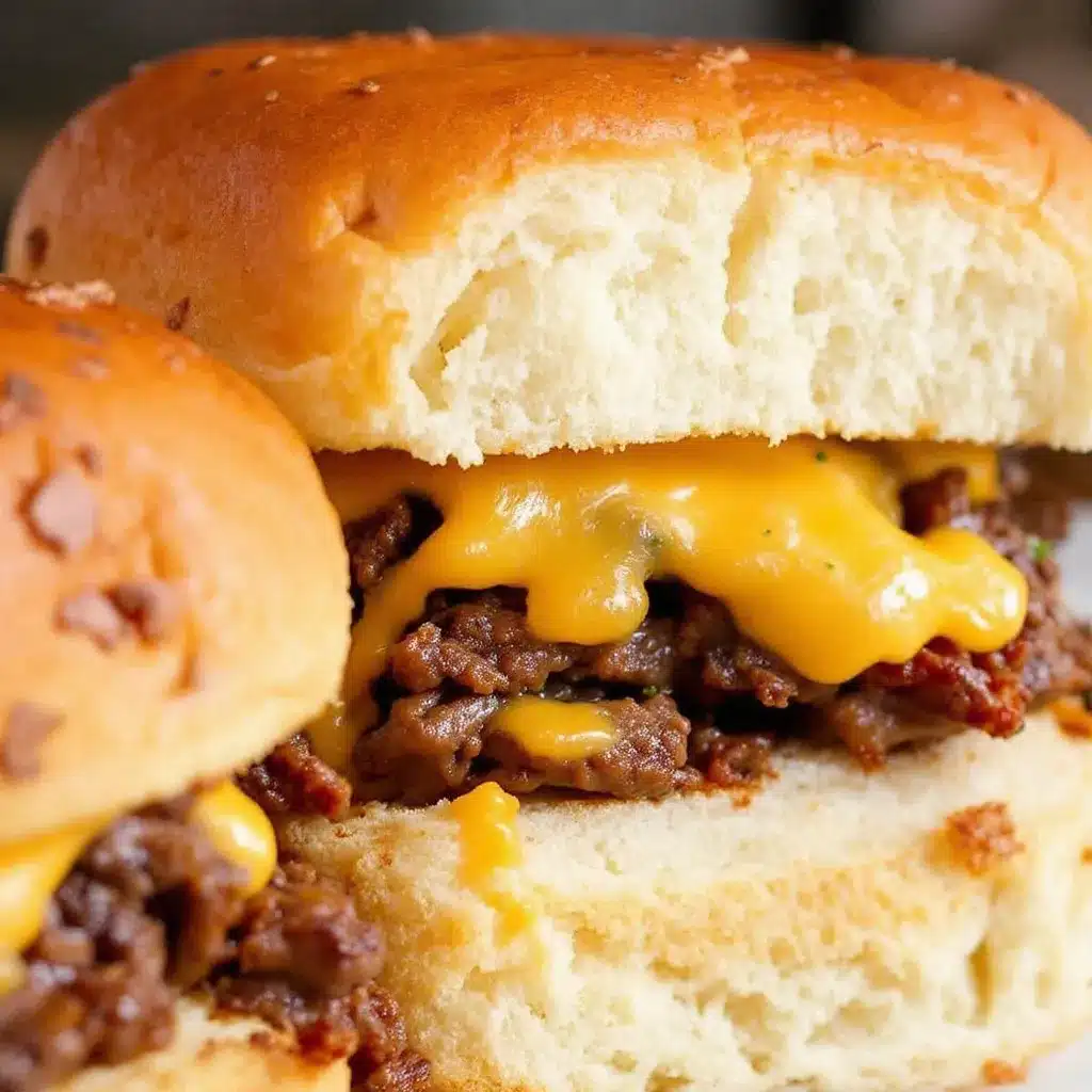 Crispy Philly Cheesesteak Sliders preparation steps