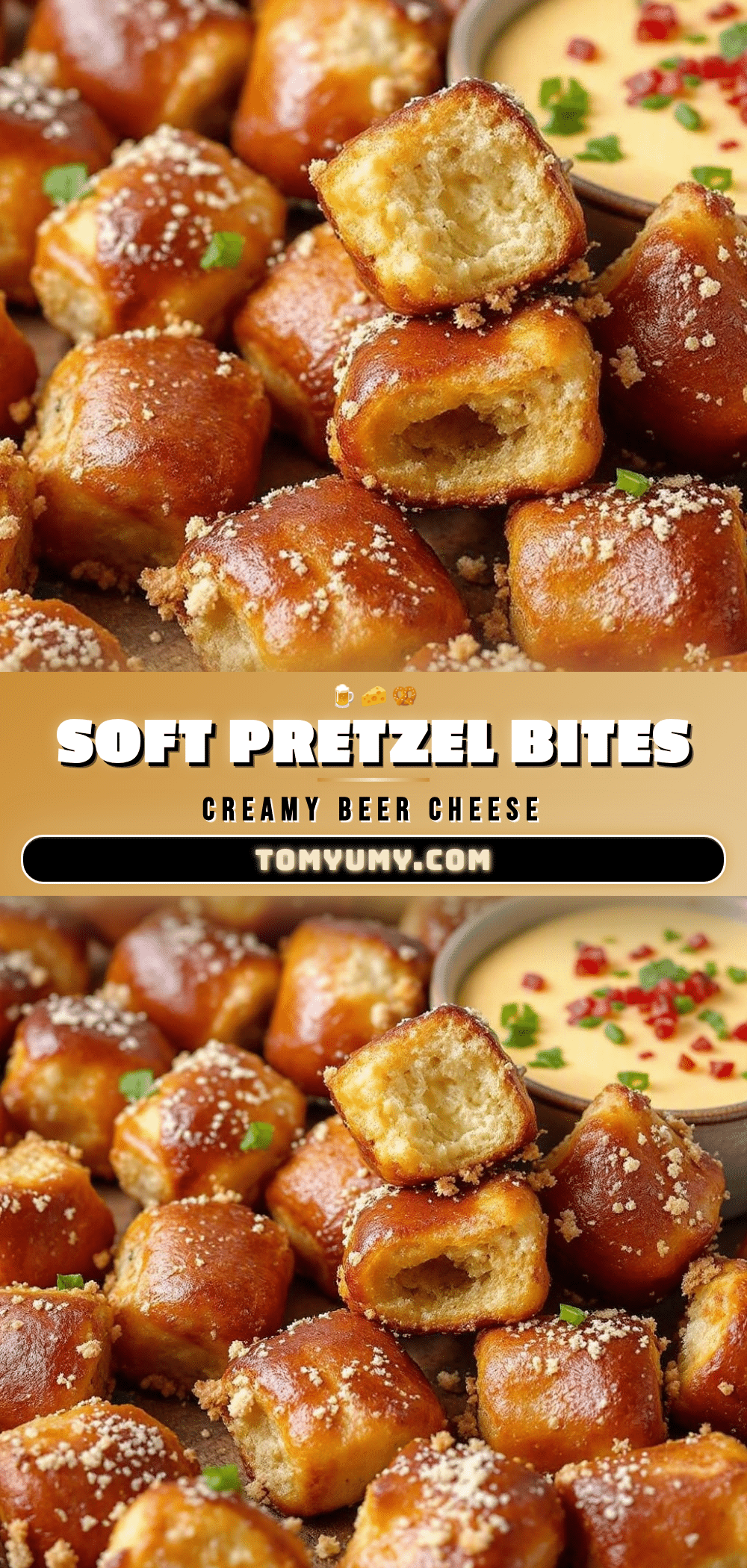 crispy soft pretzel bites recipe