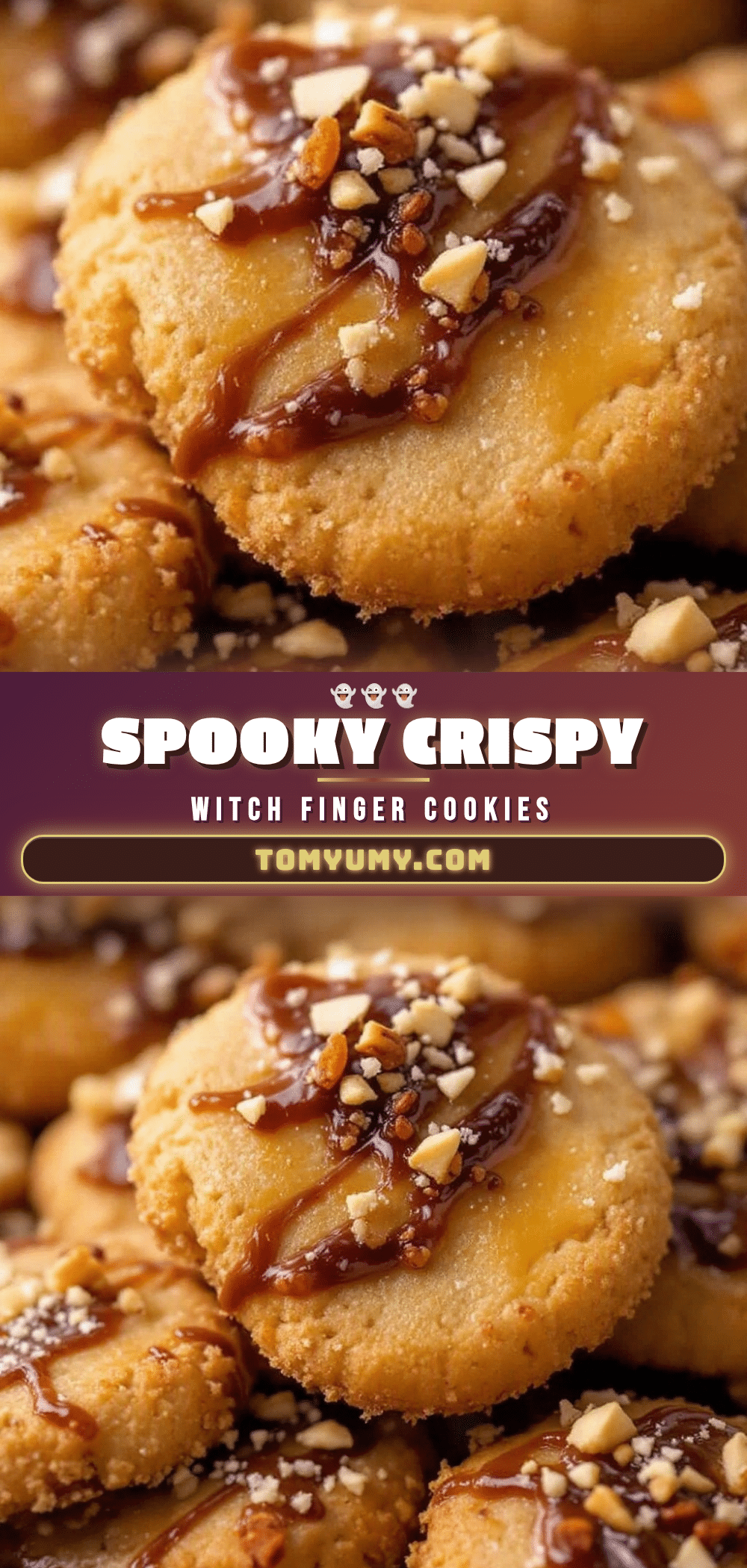 crispy witchs finger cookies recipe