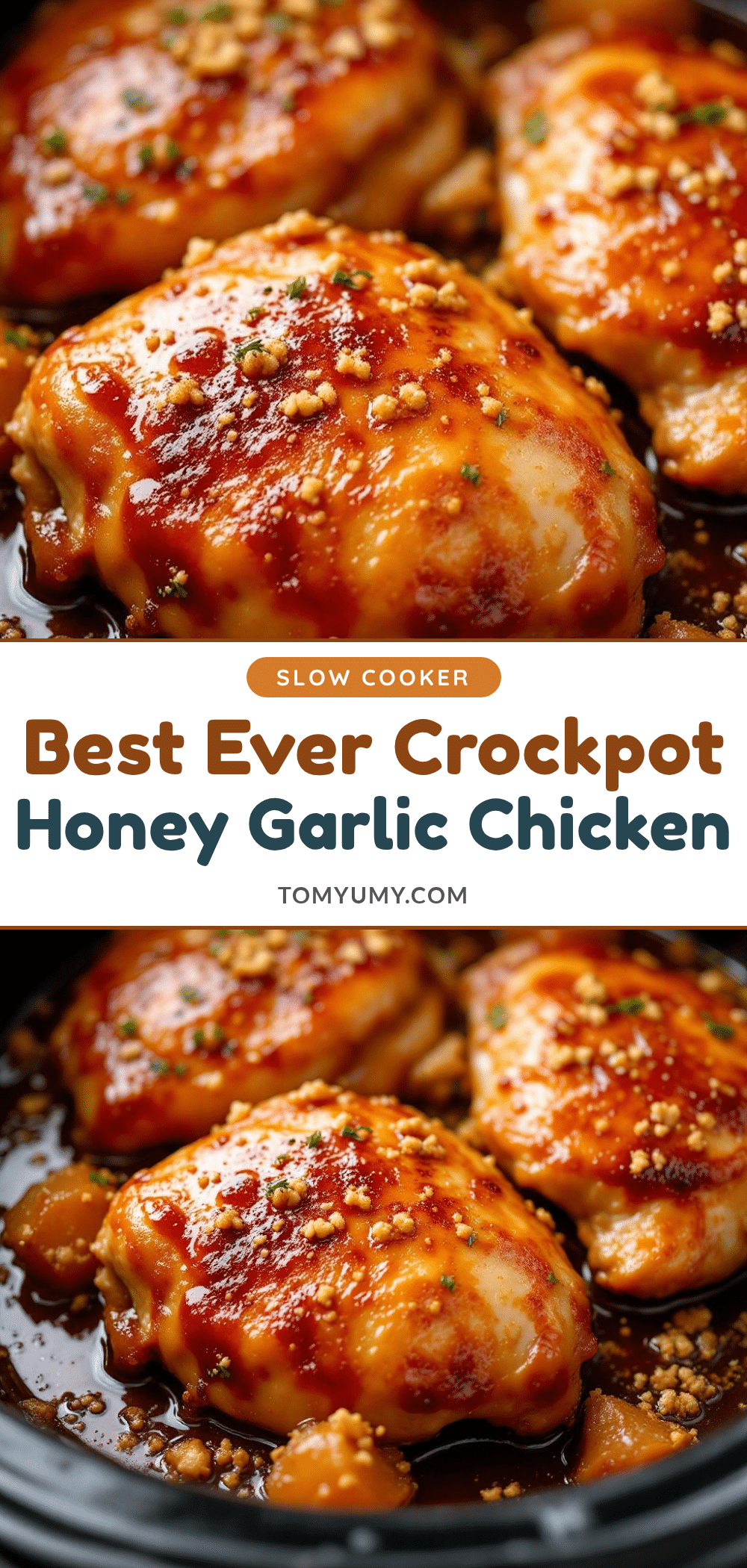 crockpot honey garlic chicken thighs recipe