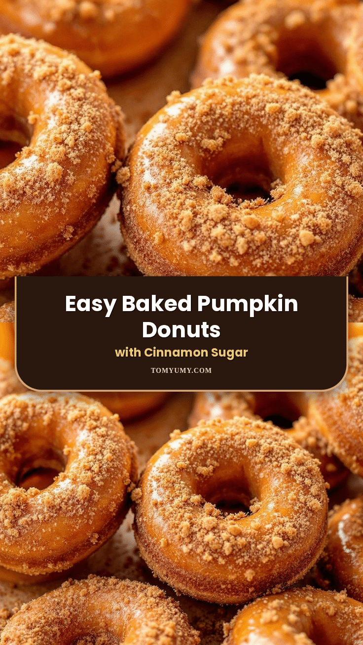 Easy Baked Pumpkin Donuts recipe